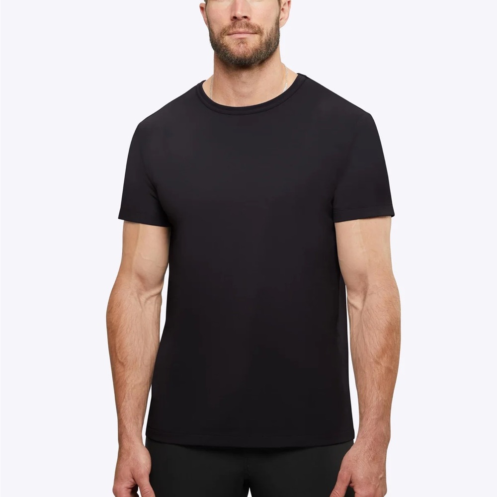 NWOT Cuts Clothing Black Short Sleeve Tee- AO forever tee